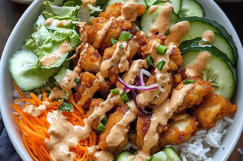 Bang Bang Chicken Bowl