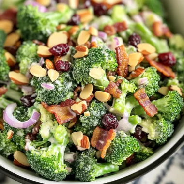 Best Broccoli Salad Recipe