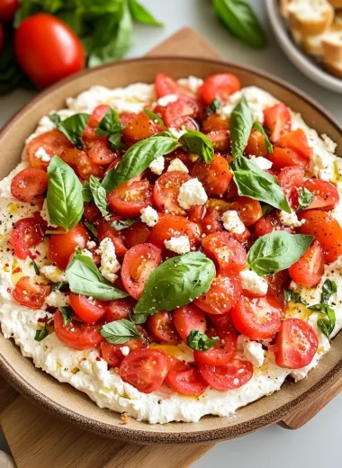 Bruschetta Dip: A Vibrant and Flavorful Appetizer to Delight Your Guests