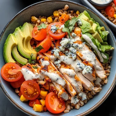Buffalo Chicken Bowls