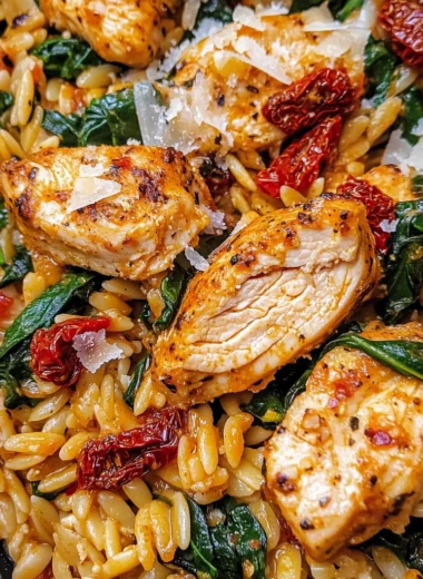 Cajun Chicken Orzo