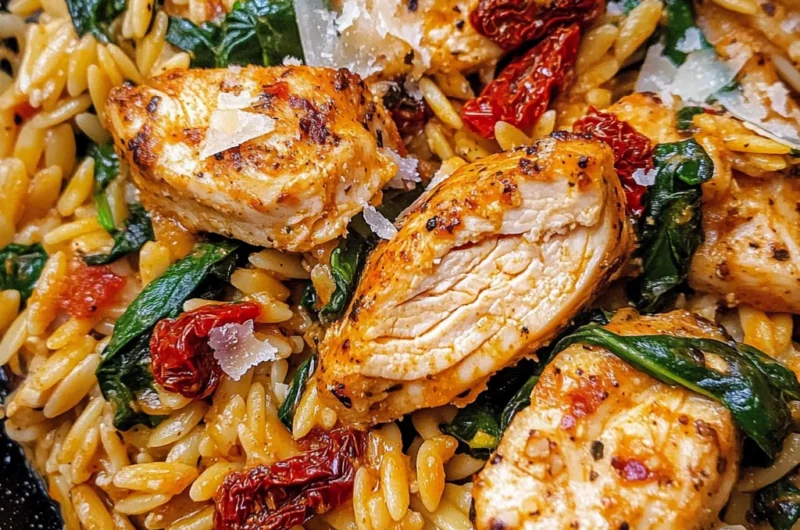 Cajun Chicken Orzo