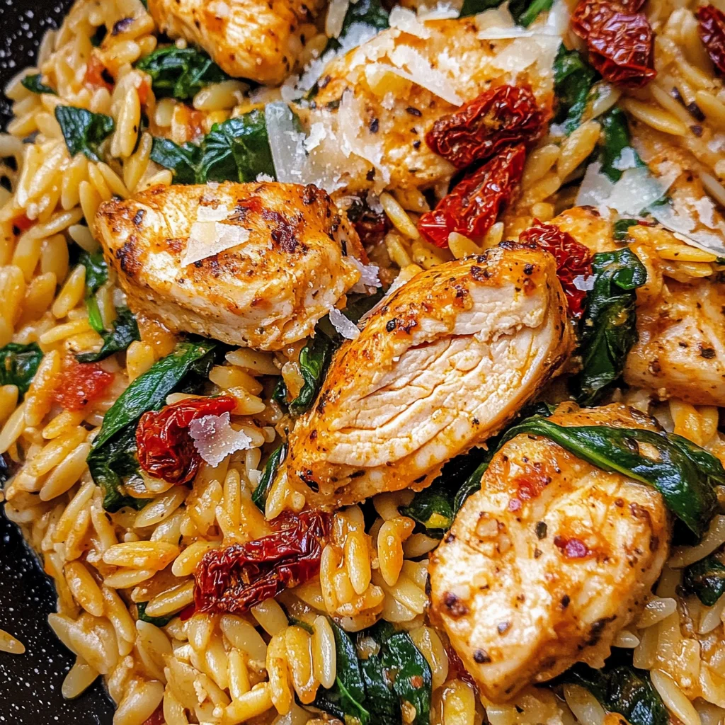 Cajun Chicken Orzo