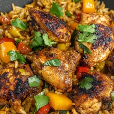Caribbean Chicken and Rice – Tropical Flavor in Every Bite
