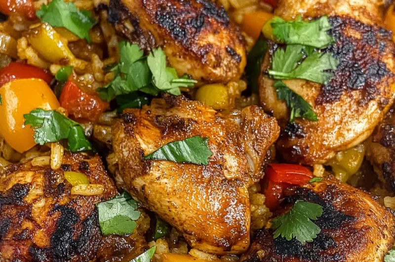 Caribbean Chicken and Rice – Tropical Flavor in Every Bite