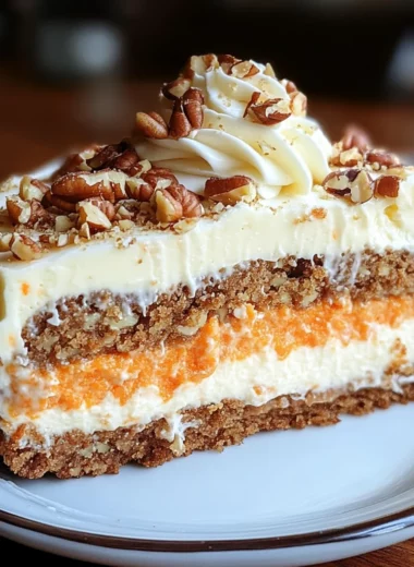 Carrot Cake Cheesecake Recipe – Easy Holiday Dessert