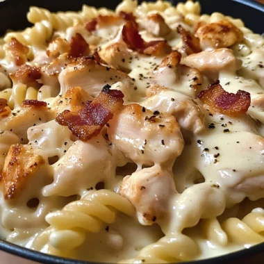 Chicken Bacon Ranch Pasta