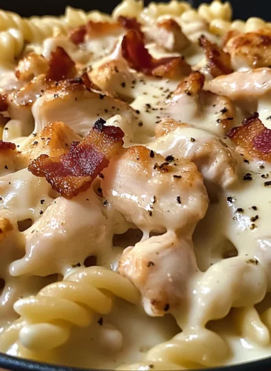Chicken Bacon Ranch Pasta