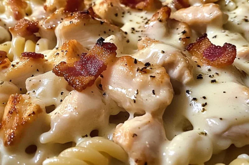 Chicken Bacon Ranch Pasta
