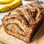 Cinnamon Roll Banana Bread