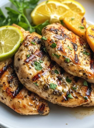 Citrus Dijon Grilled Chicken (Marinade)