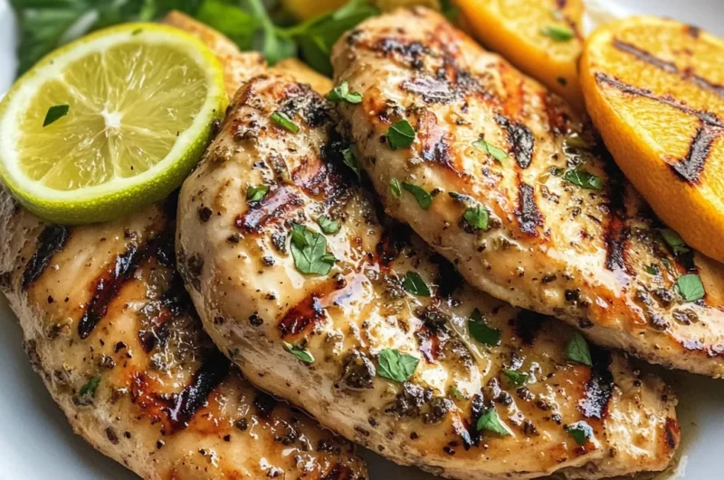 Citrus Dijon Grilled Chicken (Marinade)