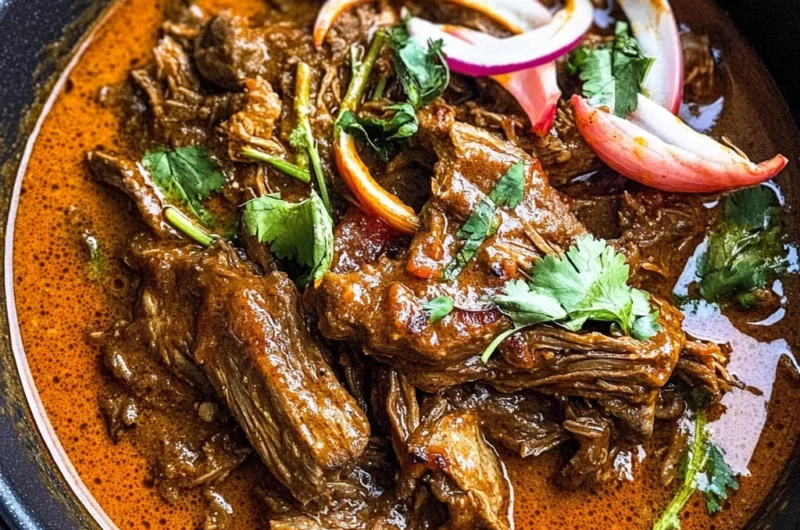 Coconut Red Curry Drip Beef