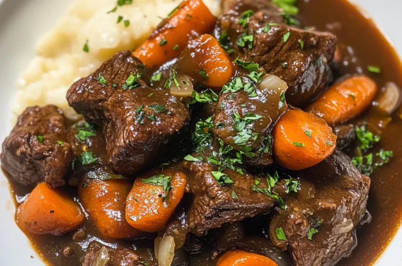 Copycat Anthony Bourdain's Beef Bourguignon