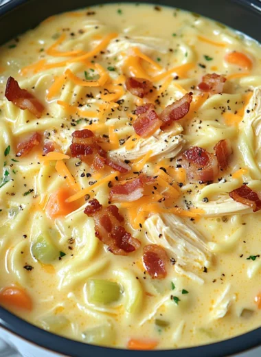 Crack Chicken Noodle Soup