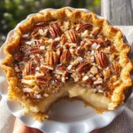 Cream of Coconut Pecan Pie
