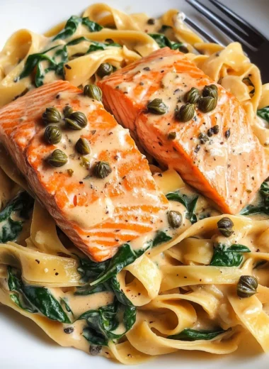 Creamy Salmon Pasta Recipe Made In 25 Minutes