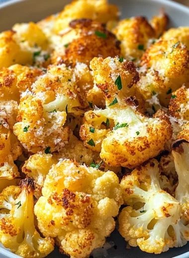 Crispy Air Fryer Cauliflower Without Breading