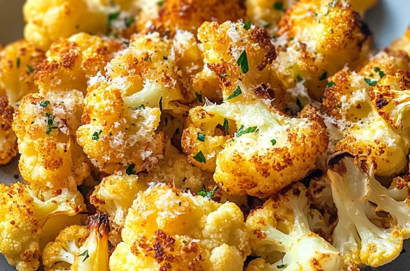 Crispy Air Fryer Cauliflower Without Breading
