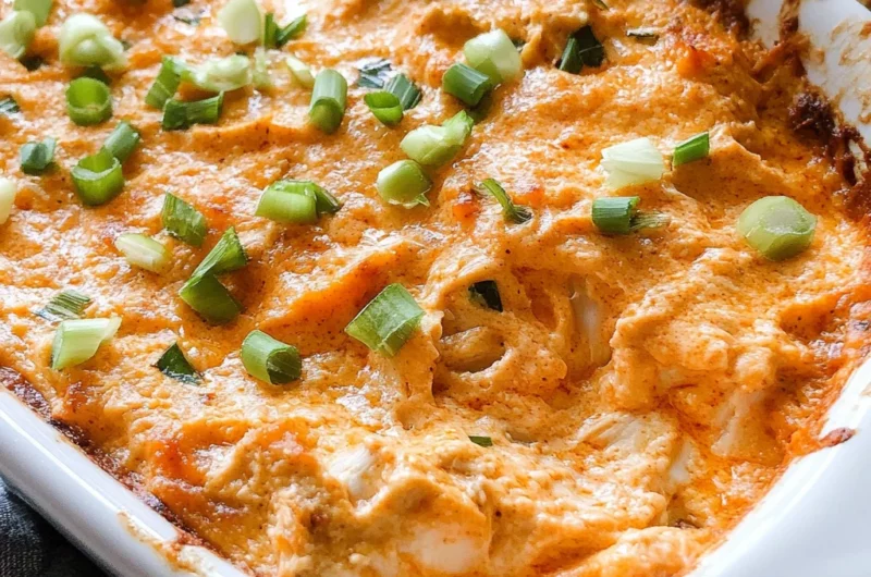 Dairy-Free Healthy Buffalo Chicken Dip Recipe (Keto)