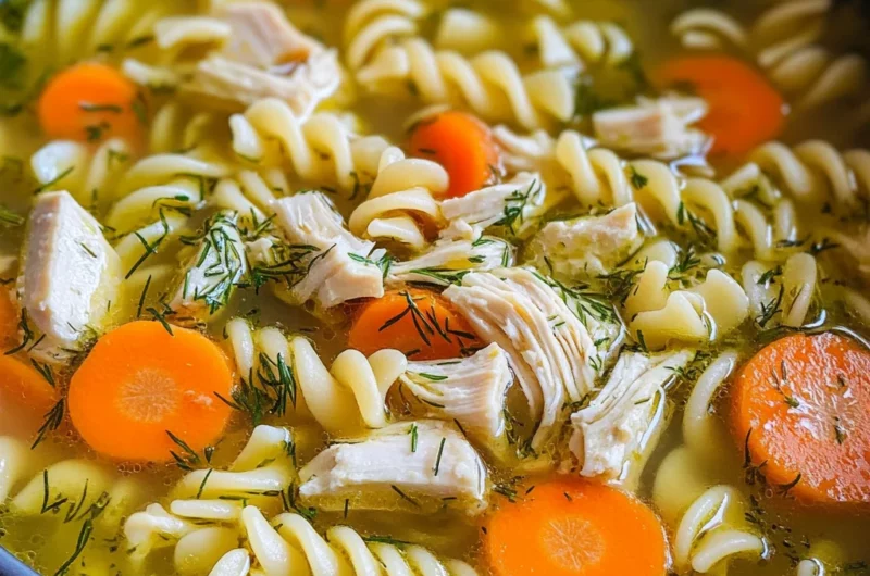 Easy Chicken Noodle Soup Recipe