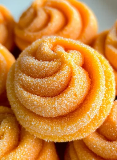 Easy Orange Cookies (With Cake Mix)