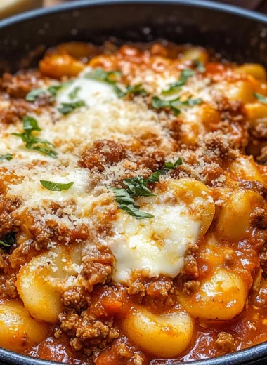 Easy Stovetop Gnocchi Lasagna