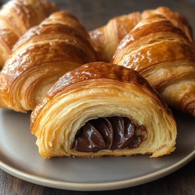 French Croissants | Chocolate Croissants (40 step-by-step photos)