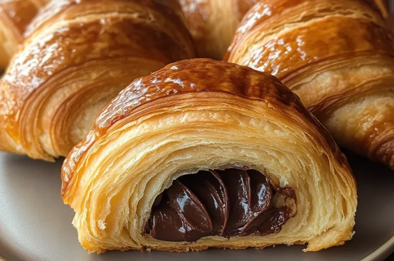 French Croissants | Chocolate Croissants (40 step-by-step photos)