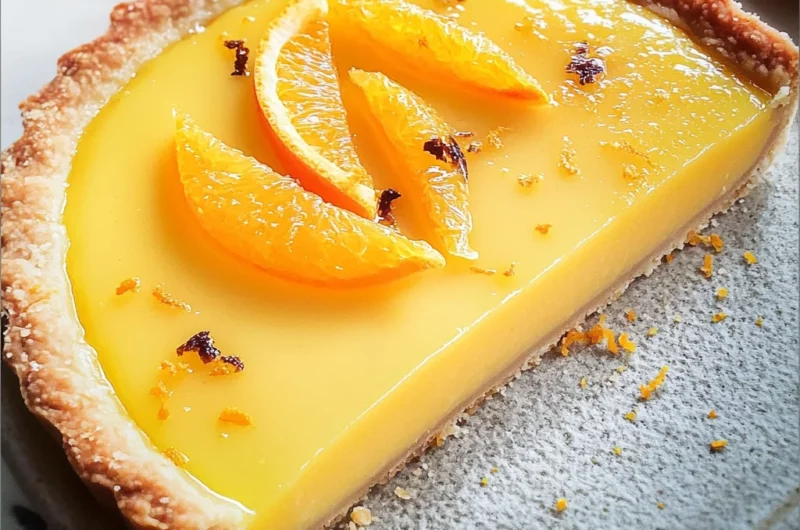 French Orange Tart