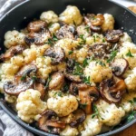 Garlic Cauliflower Mushroom Skillet: Quick & Delicious Dish