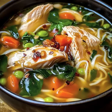 Ginger Garlic Chicken Noodle Soup: An Incredible Ultimate Recipe for Comfort