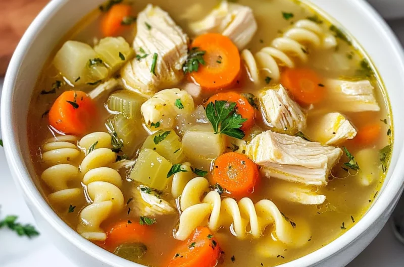 Gluten-Free Chicken Noodle Soup