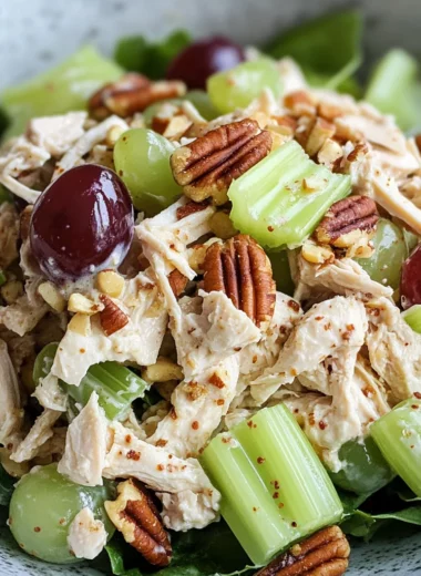 Healthy Chicken Salad with Grapes | Whole30