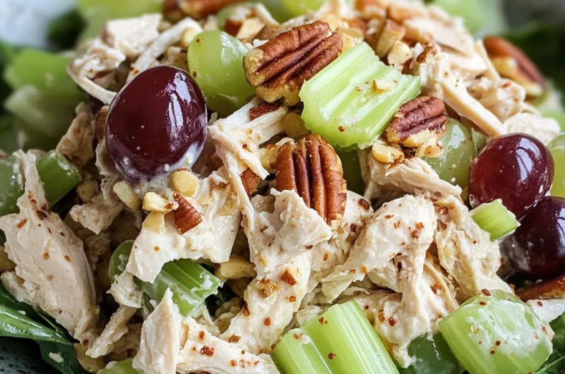 Healthy Chicken Salad with Grapes | Whole30
