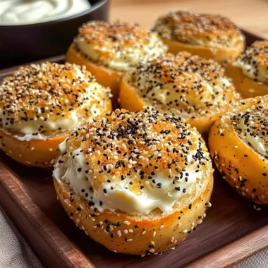 High-Protein Bagel Bites