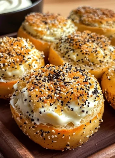 High-Protein Bagel Bites