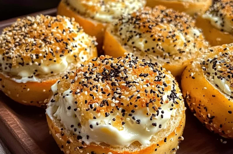High-Protein Bagel Bites