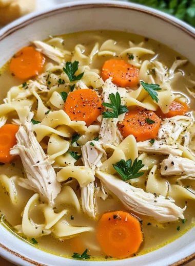 Homemade Chicken Noodle Soup Recipe