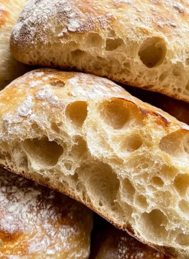 Homemade Ciabatta Bread Recipe