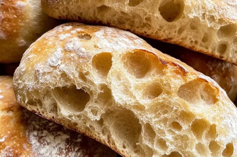 Homemade Ciabatta Bread Recipe