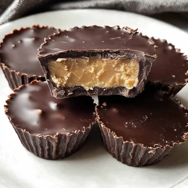 Homemade Reese's Peanut Butter Cups