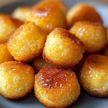 Honey Butter Cornbread Poppers