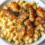 Honey Pepper Chicken Mac and Cheese