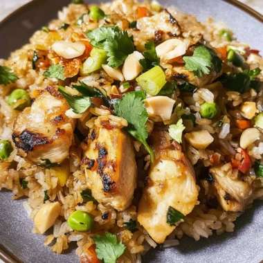 Lemongrass Chicken Fried Rice