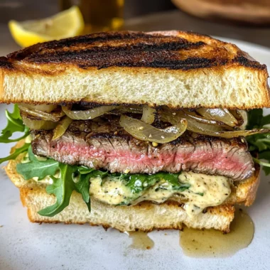 Marry Me Steak Sandwich Recipe