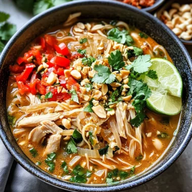 One Pot Thai Chicken Soup