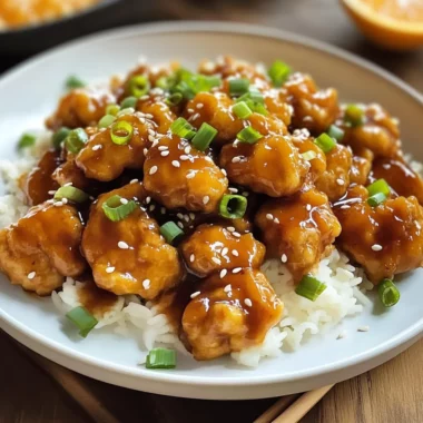 Orange Chicken Recipe
