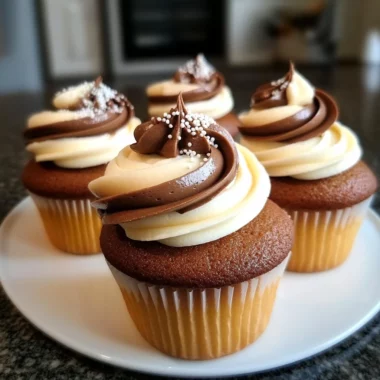 Perfect Swirl Cupcakes: Two-Tone Frosting Magic