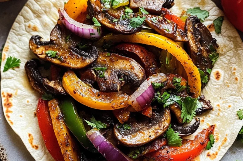 Portobello Vegan Fajitas